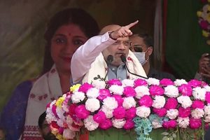 Assam Election: असम में दहाड़े अमित शाह, कहा- कान खोलकर सुन लो बदरुद्दीन, असम को घुसपैठियों का अड्डा हम नहीं बनने देंगे
