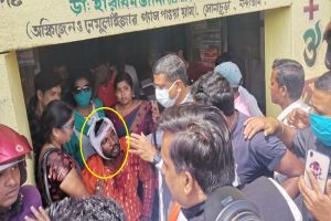 Bengal Election: बंगाल में नहीं थम रही हिंसा, नंदीग्राम में धर्मेंद्र प्रधान की रैली में हमला