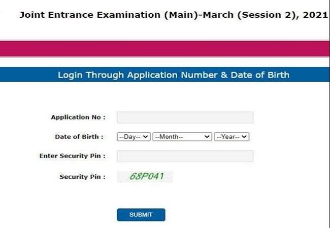 JEE Main March Session Exam Answer Key