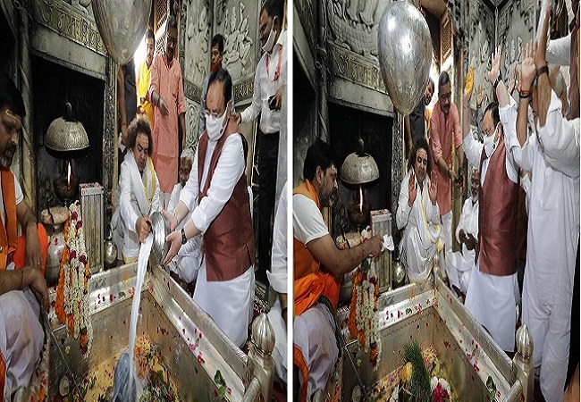 भाजपा अध्यक्ष Nadda ने किए काशी विश्वनाथ के दर्शन, बाबा काल भैरव के दरबार में लगाई हाजिरी