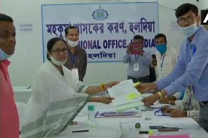 West Bengal Elections: नंदीग्राम से CM ममता बनर्जी ने दाखिल किया नामांकन