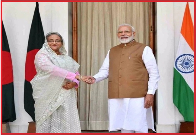 PM Modi Bangladesh PM