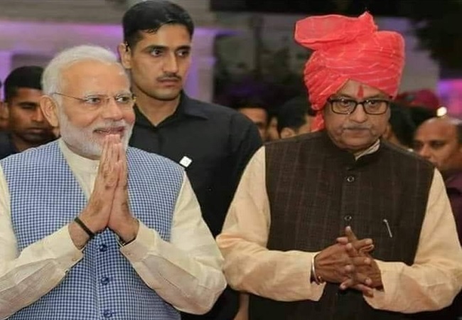 PM Modi and Nand Kumar Singh Chouhan