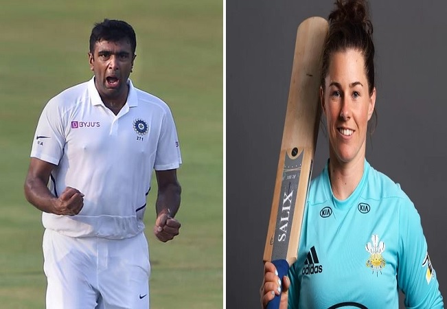 Tammy Beaumont and R ashwin