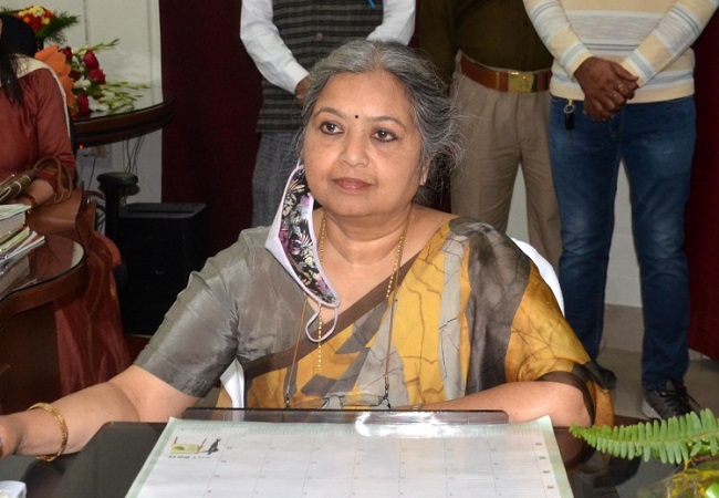 sangita shrivastav Allahabad University vice chancellor