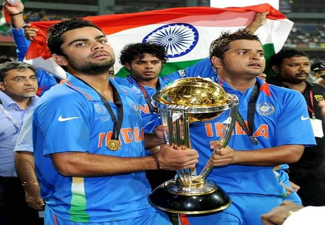 2011 World cup Champion MS Dhoni & Yuvraj Singh