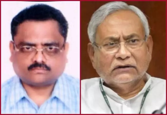 Arun Kumar Singh and CM Nitish Kumar