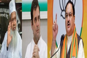 Assam Election: कांग्रेस ने असम में मिलाया बदरुद्दीन से हाथ तो JP नड्डा ने साधा निशाना- डूबते को तिनके का सहारा