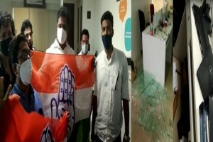 Maharashtra: विज्ञापन की वजह से कांग्रेस कार्यकर्ताओं ने एक पेय निर्माता कंपनी के दफ्तर में की तोड़फोड़