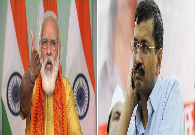 PM Modi and Kejriwal