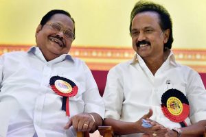 Tamilnadu Election: तमिलनाडु में डीएमके गठबंधन की बढ़त बरकरार, दुरिमुरुगन बोले- हम सरकार बना रहे हैं