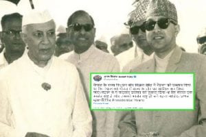 “आज नेपाल होता भारत का राज्य लेकिन नेहरू ने यह कहकर ठुकरा दिया था प्रस्ताव”, वरिष्ठ पत्रकार का ट्वीट