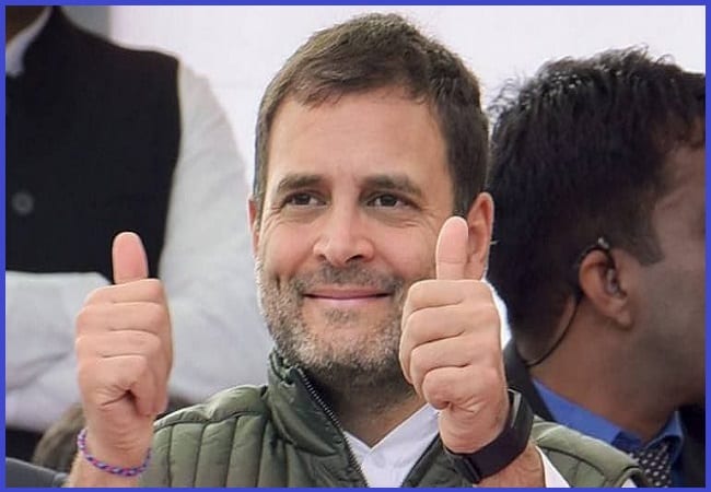 Rahul Gandhi Happy
