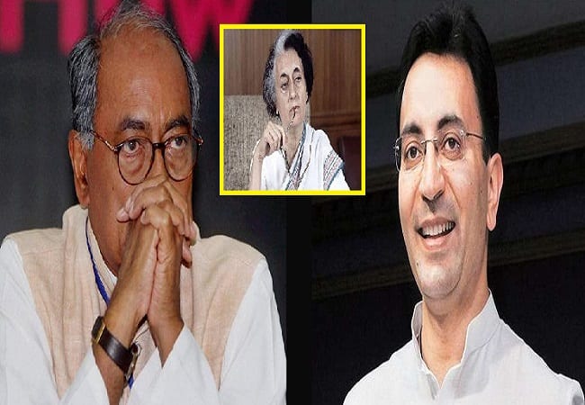 दिग्विजय सिंह की चैट पर जितिन प्रसाद का जोरदार हमला, कहा- ऐसा ही रहा तो एक दिन इंदिरा जी को भी…