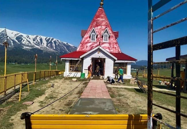 Gulmarg Jammu Kashmir Maharani Temple Shiv Mandir