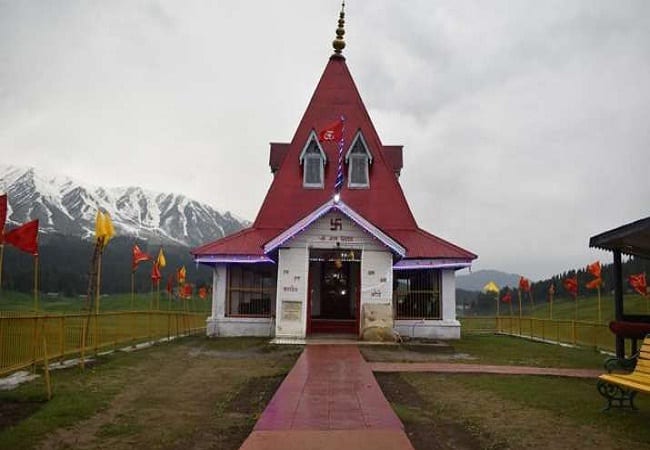 Gulmarg Jammu Kashmir Maharani Temple Shiv Mandir