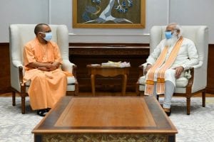 Delhi: पीएम मोदी से मुलाकात के बाद CM योगी ने किया ट्वीट, लिखा ये मैसेज