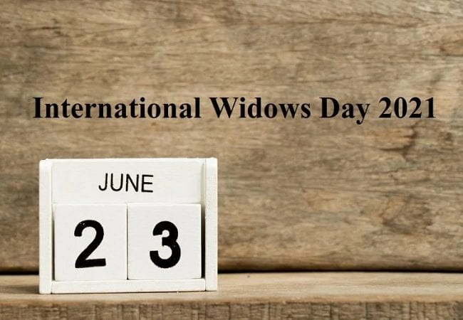 Widow day