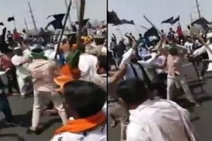 Farmers Protest: गाजीपुर बॉर्डर पर किसानों की गुंडागर्दी, BJP कार्यकर्ताओं से की मारपीट, गाड़ियों में भी तोड़फोड़