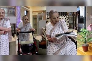 Viral Video: 100 साल की इस बुजुर्ग महिला ने सीखाएं जिंदगी जीने के नुस्खे, Video ने जीता इंटरनेट पर सभी का दिल