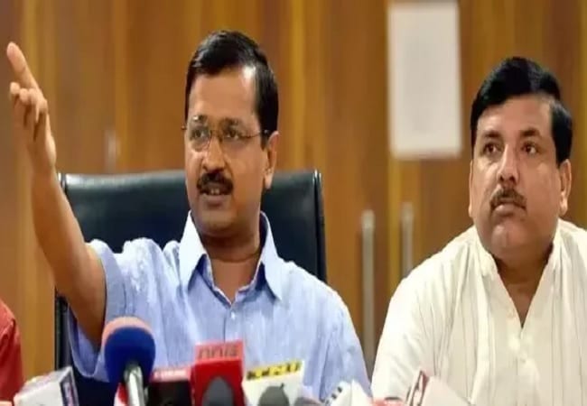 UP: केजरीवाल और राजभर करेंगे गठबंधन!, संजय सिंह की सफाई पर बोले लोग-यहां भगवा लहरा रहा है…