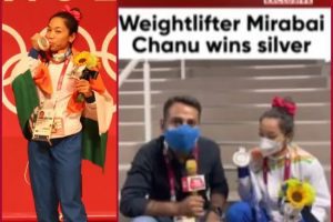 Tokyo Olympics: TRP के लिए भारत की बेटी मीराबाई चानू से टीवी चैनल पर साक्षात्कार के दौरान किए जाते रहे बेतुके सवाल