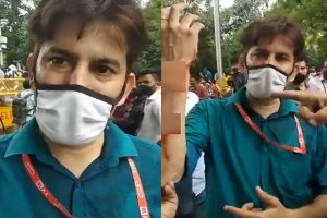 किसान आंदोलन के नाम पर दिल्ली में फिर हुई गुंडागर्दी, पत्रकार को किया लहूलुहान, भाजपा नेता का फूटा गुस्सा