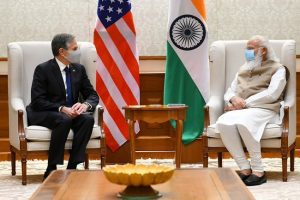 भारत दौरे पर आए अमेरिकी विदेश मंत्री ब्लिंकन से मुलाकात के बाद पीएम मोदी ने ट्वीट में लिखी ये बात