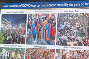 Coronavirus: लोगों में नहीं रहा कोरोना का डर! सरकार ने भीड़ की तस्वीर दिखाकर कहा- नियम नहीं माना तो बढ़ेगी पाबंदी