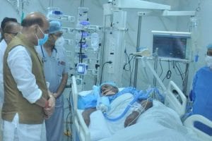 Kalyan Singh health Update: पूर्व सीएम कल्याण सिंह की हालत नाजुक, हालचाल लेने पहुंचे राजनाथ सिंह
