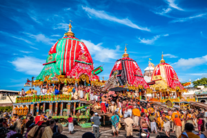 Jagannath Puri Rath Yatra 2021: सीमित लोगों की भागीदारी के साथ अहमदाबाद में निकाली गई रथ यात्रा