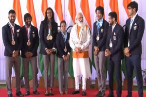 Delhi: जब ओलंंपिक के सूरमाओं से मिले PM मोदी, बढ़ाया खिलाड़ियों का हौसला, सामने आया वीडियो