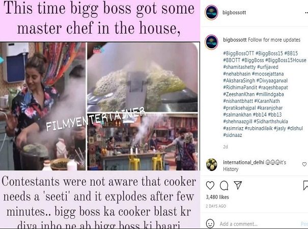 bigg boss cooker blast