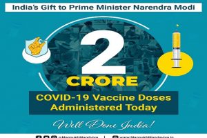 Corona Vaccine: PM मोदी के जन्मदिन पर रिकॉर्ड वैक्सीनेशन, पहली बार 2 करोड़ से ज्यादा लोगों को लगा टीका
