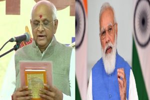 Gujarat: भूपेंद्र पटेल ने ली CM पद की शपथ, PM मोदी ने दी बधाई, कहा- वो गुजरात के विकास…