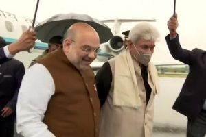J&K Terror: तीन दिवसीय दौरे पर जम्मू-कश्मीर पहुंचे अमित शाह, सुरक्षा हालात पर उच्च अधिकारियों के साथ की बैठक