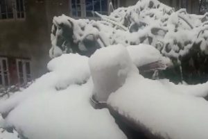 J&K Weather: जम्मू-कश्मीर में बर्फबारी शुरू, मैदानी इलाकों में भारी बारिश, NH-44 बंद