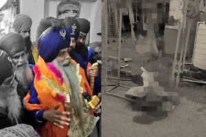Singhu border: दूसरे आरोपी निहंग नारायण सिंह का अमृतसर में हीरो जैसा स्वागत, पहनाई नोटों की माला (वीडियो)