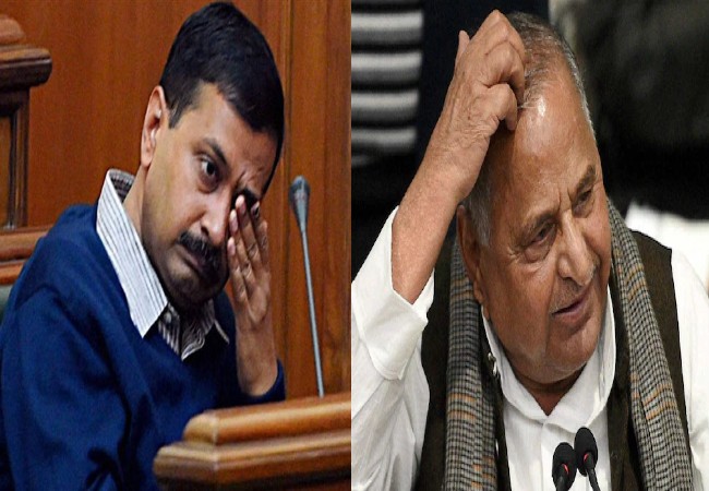 मुलायम सिंह को भ्रष्टाचारी बताने वाले केजरीवाल जब सपा से गठबंधन करने को हुए बेताब, लोगों ने ऐसे लगाई ‘आप’ प्रमुख की क्लास