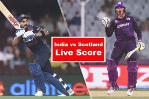 India vs Scotland, T20 WC Live: भारत की शानदार जीत, महज 6.3 ओवर में जीता मैच