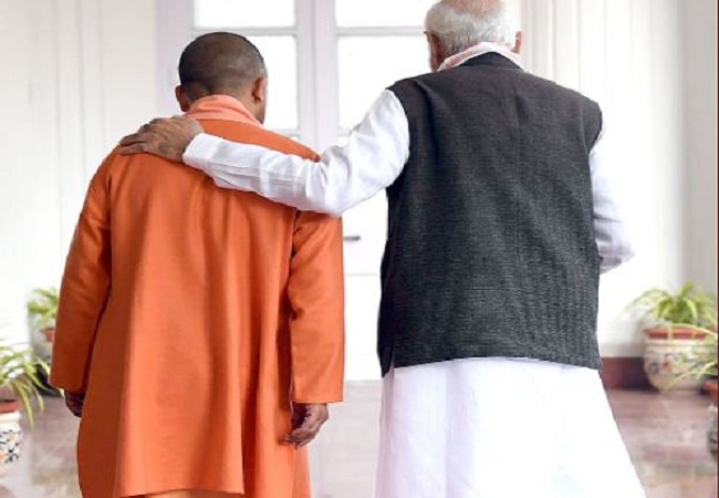 PM Modi And Yogi Adityanath
