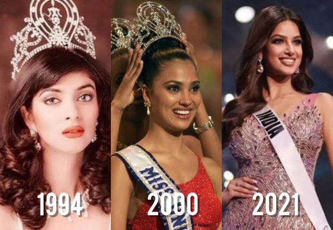 Miss Universe 2021: मिस यूनिवर्स बनने पर हरनाज को मिल रही बधाईयां, प्रियंका चौपड़ा और लारा दत्ता ने कही ये बात