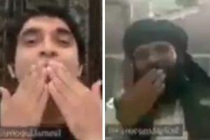 Viral Video: लाइव इंटरव्यू में पाकिस्तानी पत्रकार ने तालिबानी नेता को दी फ्लाइंग Kiss, जवाब में मिला ऐसा रिएक्शन