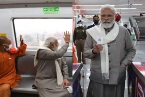 PM Modi Pics at Kanpur: देखिए कानपुर दौरे के दौरान पीएम मोदी की मंत्रमुग्ध कर देने वाली तस्वीरें, सियासी हलचल भी हुईं तेज