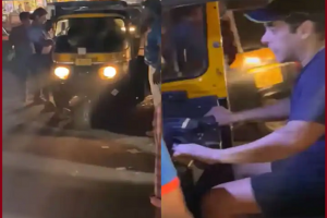 Viral Video: पनवेल में ऑटो चलाते हुए दिखें सलमान खान, लोगों ने ऐसे लिए मजे