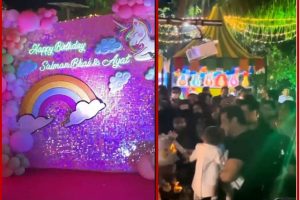 Salman Khan birthday: जब काटते हुए हिलने लगा सलमान खान का बर्थडे केक, यहां देखें Video
