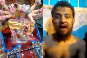 VIDEO: पाकिस्तान में मंदिर में फिर तोड़-फोड़, एक शख्स ने देवी-देवताओं की मूर्तियों को क्षत-विक्षत किया; फिर भीड़ ने दबोचा