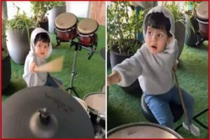Video: कपिल शर्मा ने शेयर किया बेटी का वीडियो, ड्रम बजाते नजर आई क्यूट अनायरा, बोली-पापा…