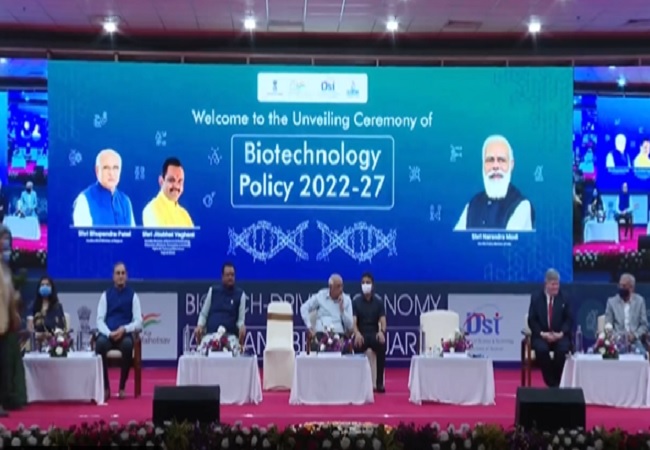 CM launches Gujarat Biotechnology Policy
