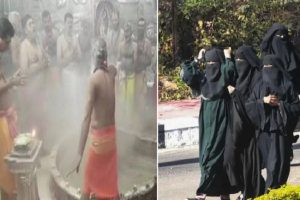 Mahakaleshwar Hijab controversy: हिजाब पहन महाकाल मंदिर में घुसी मुस्लिम महिला, मचा हड़कंप, जानिए फिर क्या हुआ…